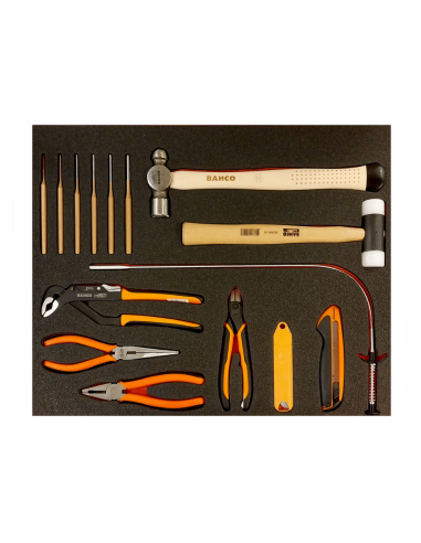 Carro De Herramientas 6 Cajones Con 215 Herramientas 1472k6-m215 Bahco