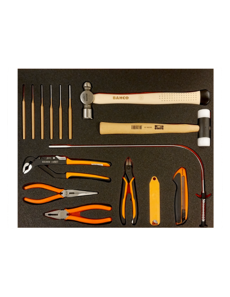 Carro De Herramientas 6 Cajones Con 215 Herramientas 1472k6-m215 Bahco