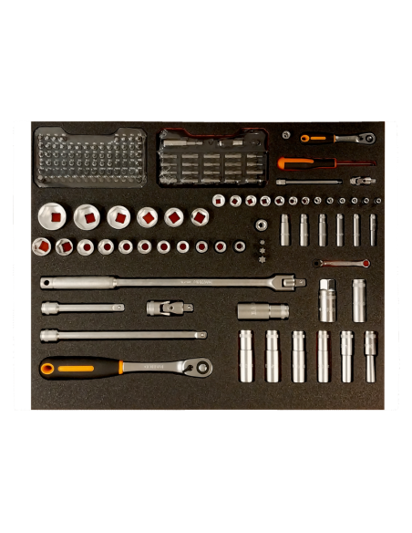 Carro De Herramientas 6 Cajones Con 215 Herramientas 1472k6-m215 Bahco