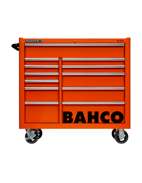 Carro De Herramientas C75 Clasico Con 12 Cajones Naranja 1475kxl12 Bahco Carro De Herramientas C75 Clasico Con 12 Cajones Naranja 1475kxl12 Bahco