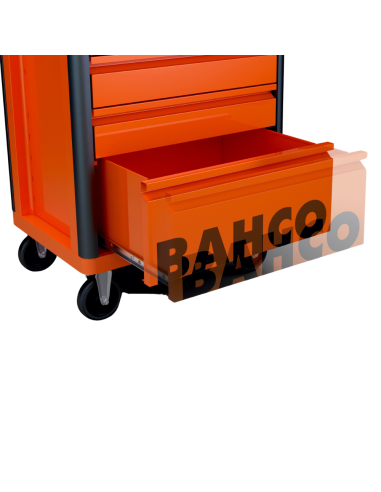 Carro De Herramientas Con 6 Cajones Naranja 1472k6 Bahco