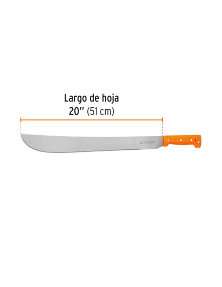 Machete Remachado Hoja 51 Cm 20" 15886 Truper