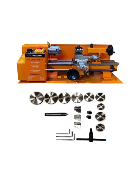 Torno Para Metal 300mm Tbl-18/300 Lusqtoff Torno Para Metal 300mm Tbl-18/300 Lusqtoff