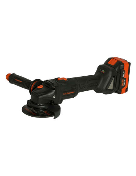 Amoladora Inalambrica 18v Aml115-9bk Lusqtoff Amoladora Inalambrica 18v Aml115-9bk Lusqtoff