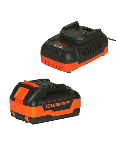 Amoladora Inalambrica 18v Aml115-9bk Lusqtoff