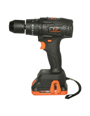 Taladro Percutor Inalambrico 18v Til80-9bk Lusqtoff
