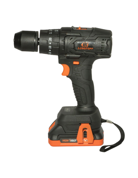 Taladro Percutor Inalambrico 18v Til80-9bk Lusqtoff Taladro Percutor Inalambrico 18v Til80-9bk Lusqtoff