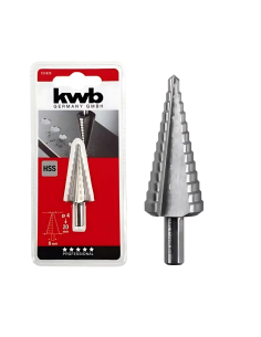 Mecha Escalonada Hss 6-30mm 49525830 Kwb 2