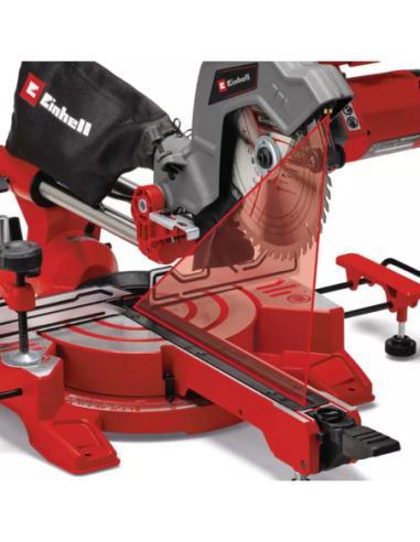 Sierra Ingleteadora Telescopica Tc-sm 216 4300380 Einhell