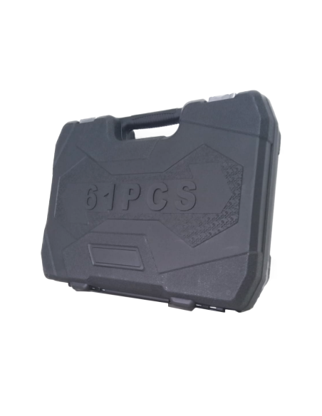 Caja De Herramientas 61 Piezas Combinadas Y Tubos Jx-61pc Federal Tools