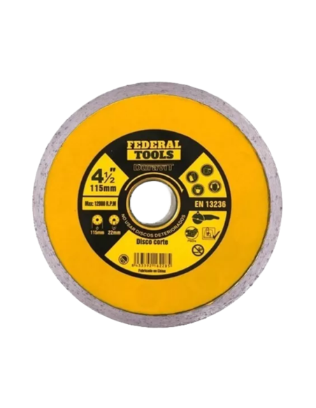 Disco Diamantado Continuo 180 Ft-d12 180 0722 Federal Tools Disco Diamantado Continuo 180 Ft-d12 180 0722 Federal Tools