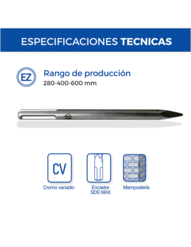 Punta Sds Max X 280 Ezeta