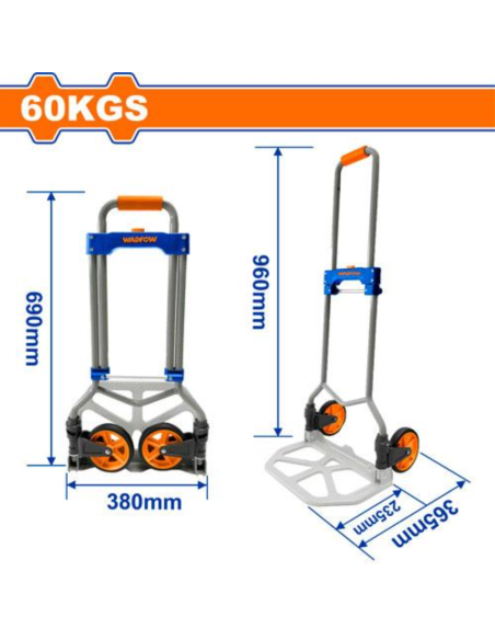 Carro De Transporte Plegable Wwb9a06 Wadfow Carro De Transporte Plegable Wwb9a06 Wadfow