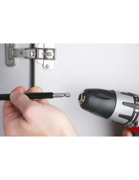 Adaptador Para Puntas Imantado Encastre 1/4 150 Mm 100715 Kwb