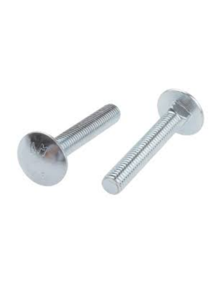 Bulon Carrocero Sin Tuerca Zincado 1/2x5