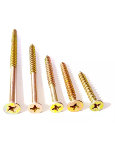 Tornillo Fix Amarillos 5x80