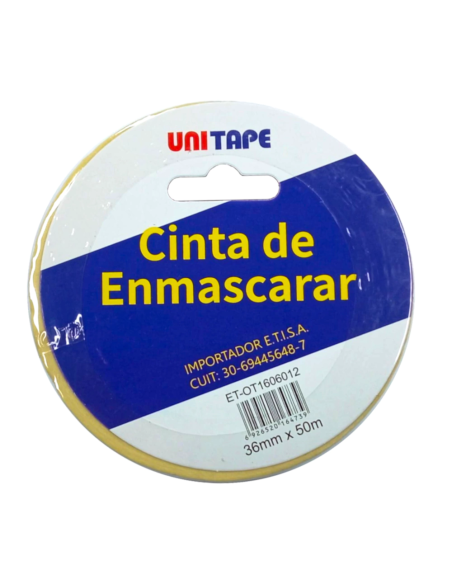 Cinta De Enmascarar 36mm X 50m Etisa Cinta De Enmascarar 36mm X 50m Etisa