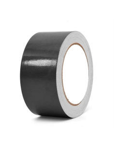 Cinta Adhesiva Tela Duc Tape Negra 48mm X 9m Etisa