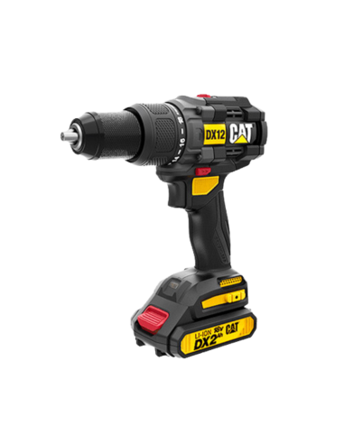Taladro Percutor 18v Kit 2 Baterias Y Cargador Catdx12 Caterpillar