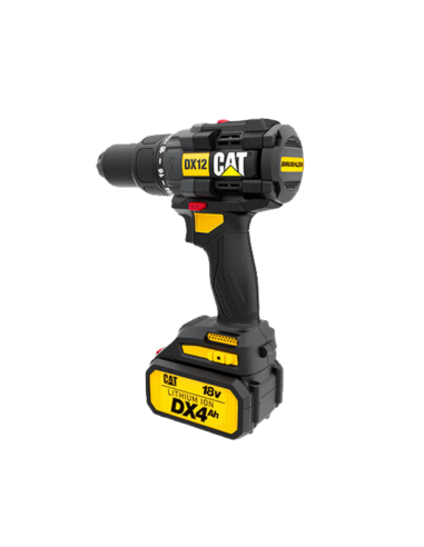 Taladro Percutor 18v Kit 2 Baterias Y Cargador Catdx12 Caterpillar