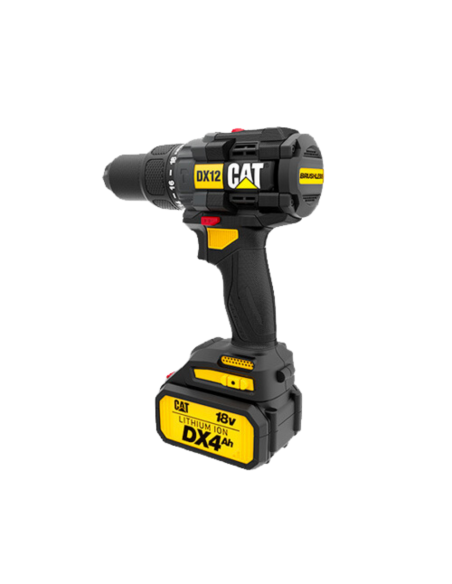 Taladro Percutor 18v Kit 2 Baterias Y Cargador Catdx12 Caterpillar