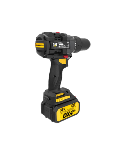 Taladro Percutor 18v Kit 2 Baterias Y Cargador Catdx12 Caterpillar