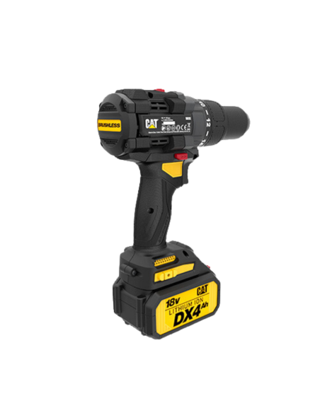 Taladro Percutor 18v Kit 2 Baterias Y Cargador Catdx12 Caterpillar