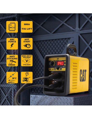 Soldadora Inverter Tig Lift 140a Catdz141 Caterpillar