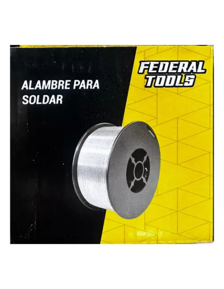 Alambre Flux Gasless 0.8mm X 1kg E71t-110.8 Federal Tools