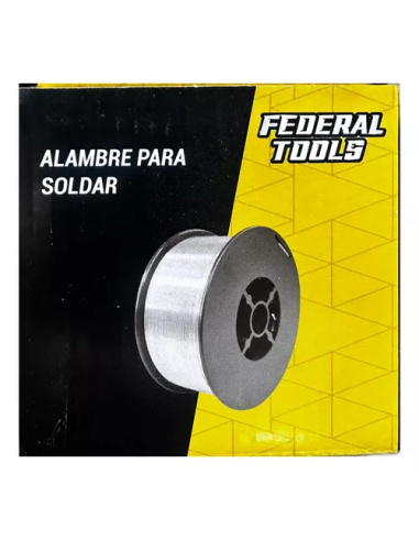 Alambre Flux Gasless 0.9mm X 1kg E71t-110.9 Federal Tools