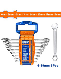 Set Llaves Combinadas 6-19mm 8pzs Wsp1208 Wadfow