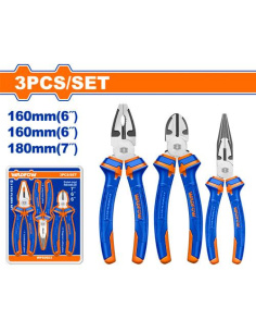 Set Alicate/pinza/pinza Plana Wps0603 Wadfow