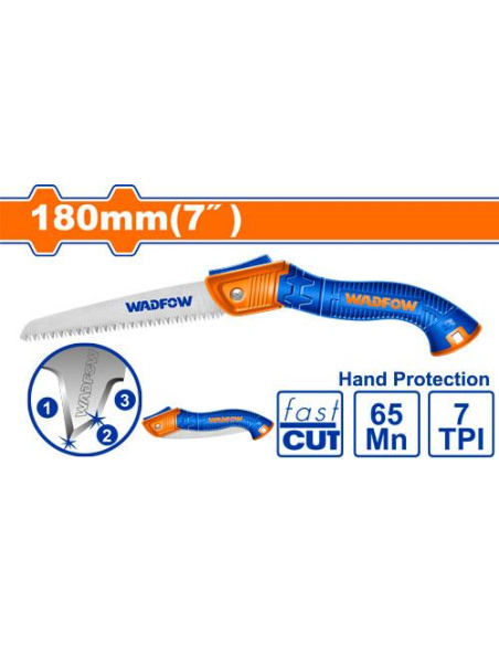 Serrucho De Poda Plegable 7" Whw4607 Wadfow