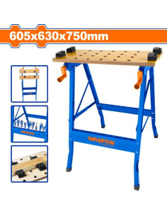 Banco De Trabajo Plegable 100kg Wwe1525 Wadfow