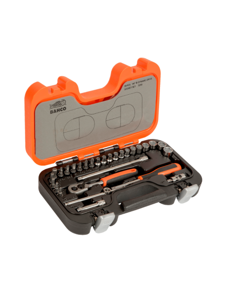 Set De Tubos Con Cuadro Conductor De 1/4 Perfil Hexagonal Metrico Crique / Tubo Con Punta S290 Bahco Set De Tubos Con Cuadro Conductor De 1/4 Perfil Hexagonal Metrico Crique / Tubo Con Punta S290 Bahco