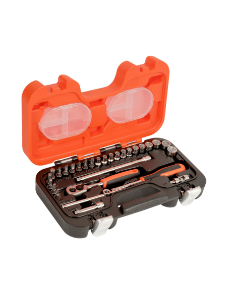 Set De Tubos Con Cuadro Conductor De 1/4 Perfil Hexagonal Metrico Crique / Tubo Con Punta S290 Bahco Set De Tubos Con Cuadro Conductor De 1/4 Perfil Hexagonal Metrico Crique / Tubo Con Punta S290 Bahco