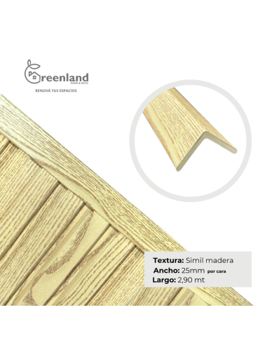 Esquinero Decorativo Para Wpc P072