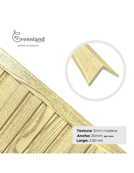 Esquinero Decorativo Para Wpc P072