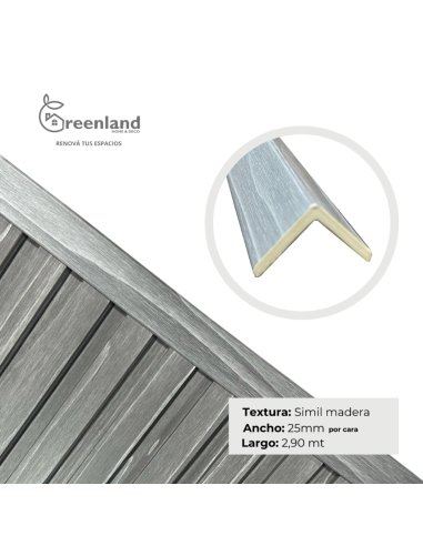 Esquinero Decorativo Para Wpc P034