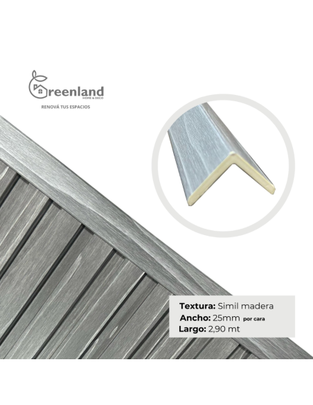 Esquinero Decorativo Para Wpc P034