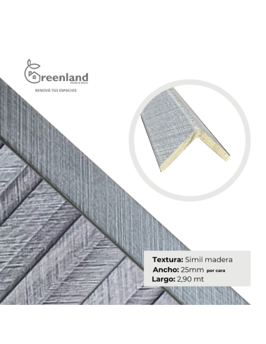 Esquinero Decorativo Para Wpc P031