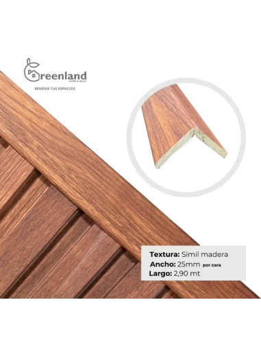 Esquinero Decorativo Para Wpc P068