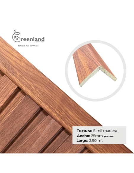 Esquinero Decorativo Para Wpc P068