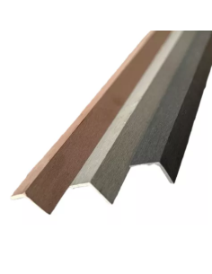 Esquinero Decorativo Para Wpc Exterior Brown