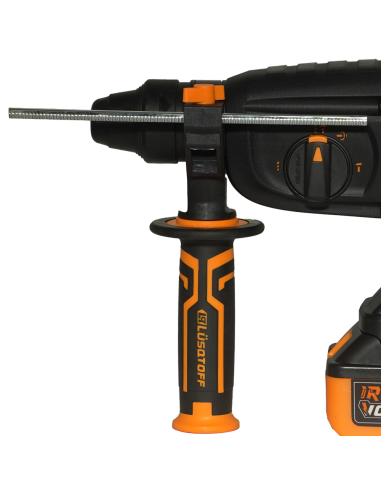 Rotomartillo 18v Sds Plus (iron Volt) Rml4450-9bk Black Lusqtoff