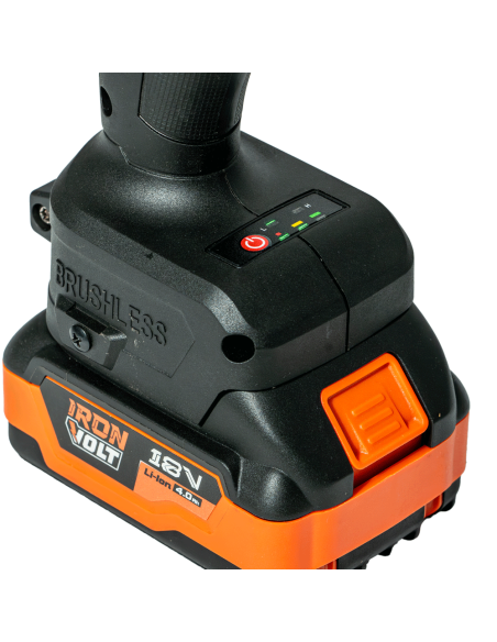 Llave De Impacto 18v 750nm Lil800-9bk Black Lusqtoff Llave De Impacto 18v 750nm Lil800-9bk Black Lusqtoff
