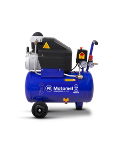 Compresor De Aire 24 Litros 2 Hp 1500 Watts Presion 8 Bar Monofasico Mca24 Motomel