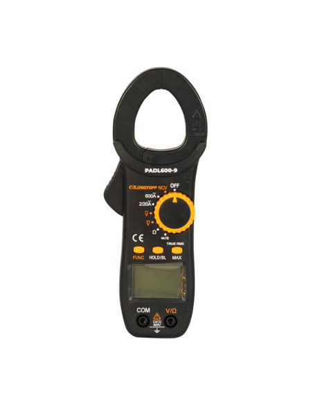 Pinza Amperimetrica Digital 600v (black) Padl600-9 Lusqtoff Pinza Amperimetrica Digital 600v (black) Padl600-9 Lusqtoff