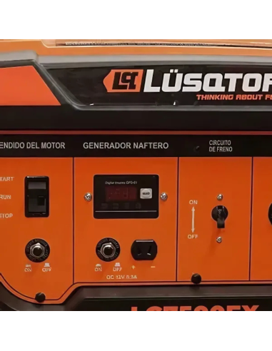 Generador 15hp 6500w A/e Lg7500ex Lusqtoff