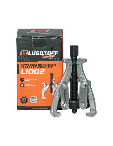 Extractor De Poleas 3 Garras 3" L1002 Lusqtoff